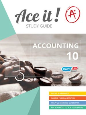 cover image of Ace It! Accounting Grade 10